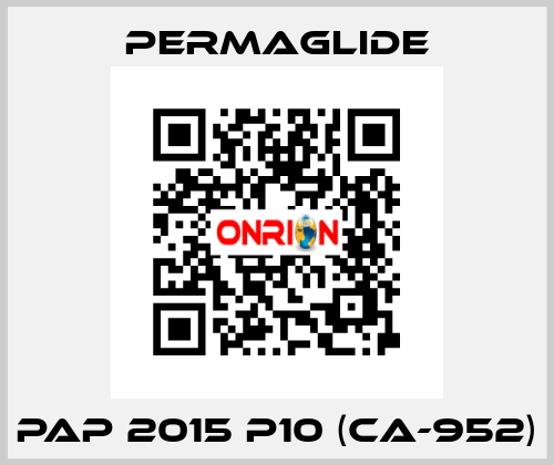 PAP 2015 P10 (CA-952) Permaglide