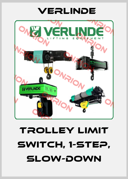 trolley limit switch, 1-step, slow-down Verlinde