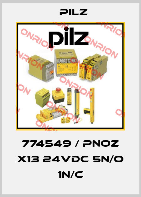 774549 / PNOZ X13 24VDC 5n/o 1n/c Pilz