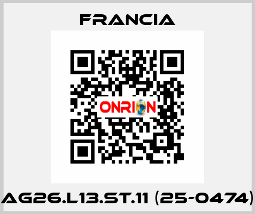 AG26.L13.ST.11 (25-0474) Francia