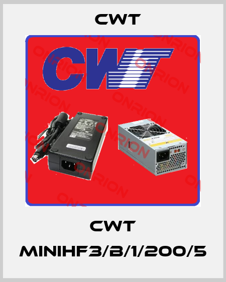 CWT MiniHF3/B/1/200/5 CWT