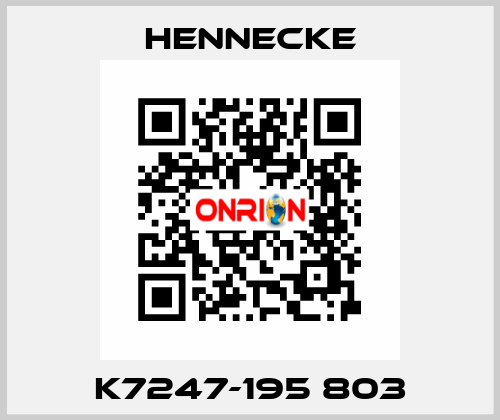 K7247-195 803 Hennecke