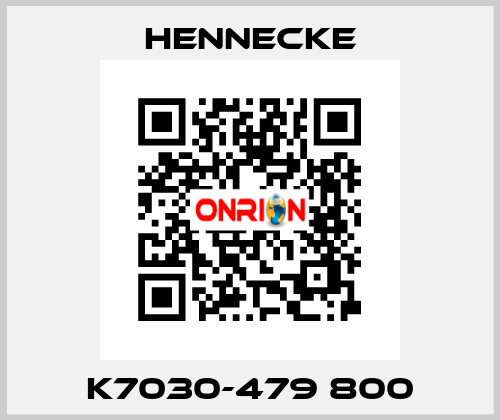 K7030-479 800 Hennecke