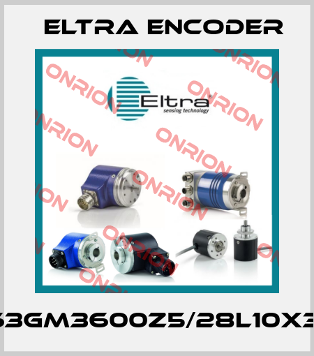 ER63GM3600Z5/28L10X3MR Eltra Encoder