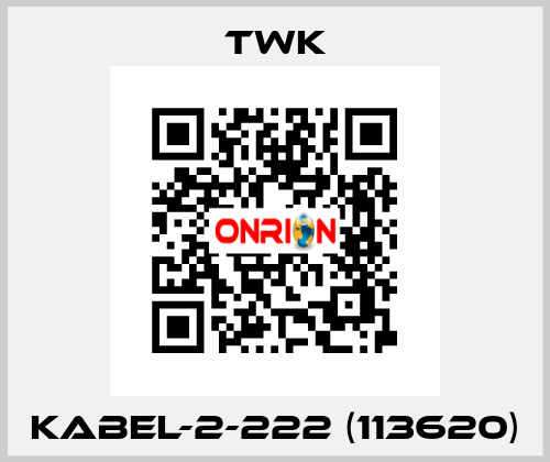 KABEL-2-222 (113620) TWK