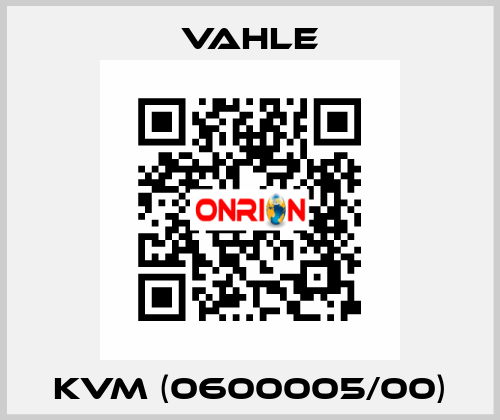 KVM (0600005/00) Vahle