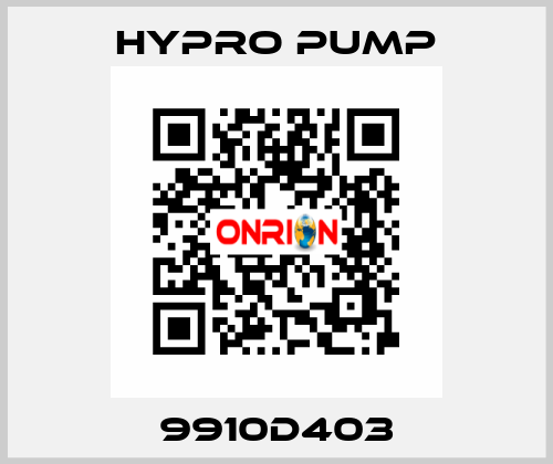 9910D403 Hypro Pump