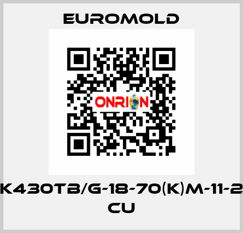 K430TB/G-18-70(K)M-11-2 CU EUROMOLD