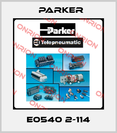 E0540 2-114 Parker