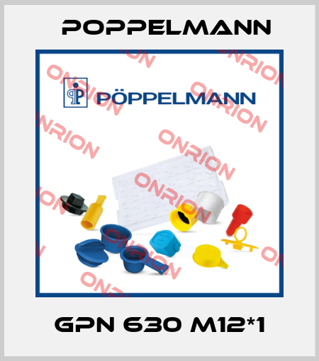 GPN 630 M12*1 Poppelmann