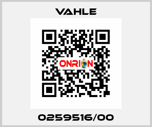 0259516/00 Vahle