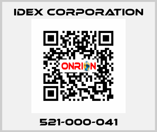 521-000-041 IDEX Corporation