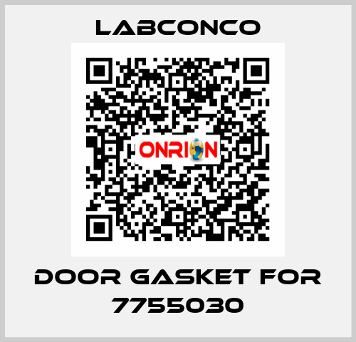 Door gasket for 7755030 Labconco