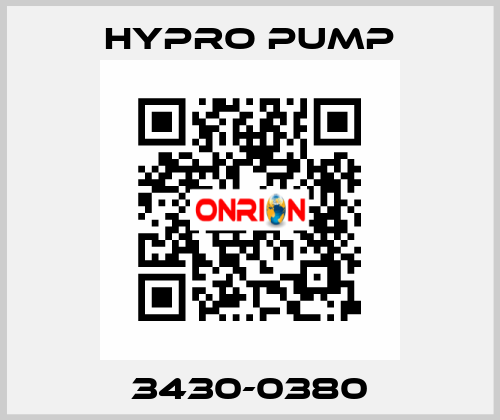 3430-0380 Hypro Pump