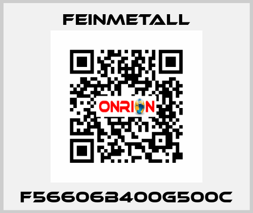 F56606B400G500C FEINMETALL