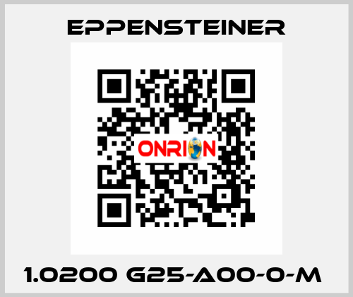 1.0200 G25-A00-0-M  Eppensteiner