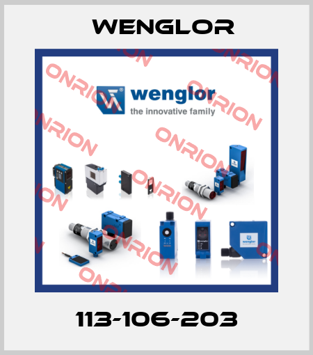 113-106-203 Wenglor