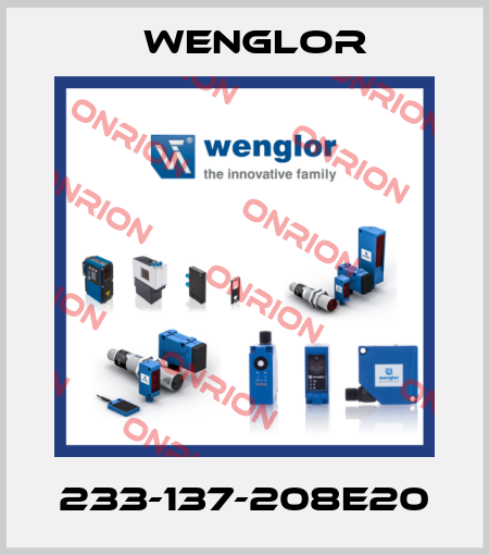 233-137-208E20 Wenglor