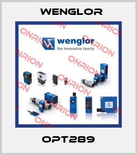 OPT289 Wenglor