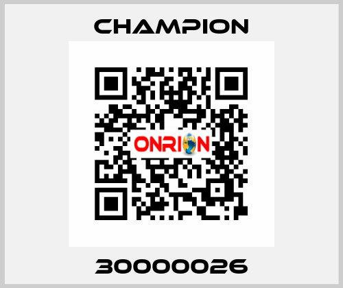 30000026 Champion