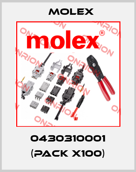 0430310001 (pack x100) Molex
