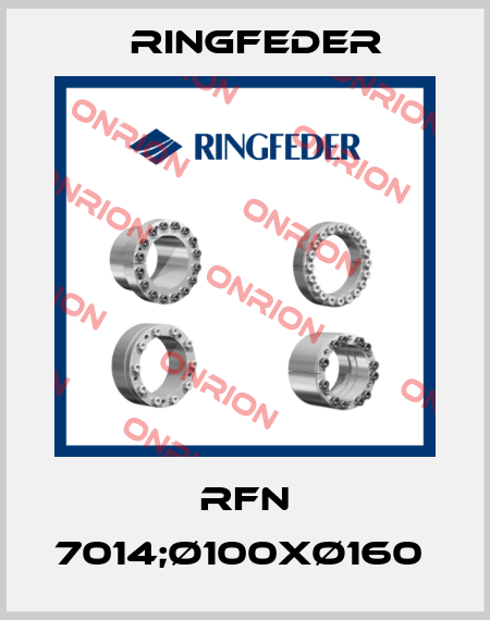 RFN 7014;Ø100XØ160  Ringfeder