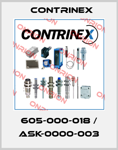 605-000-018 / ASK-0000-003 Contrinex