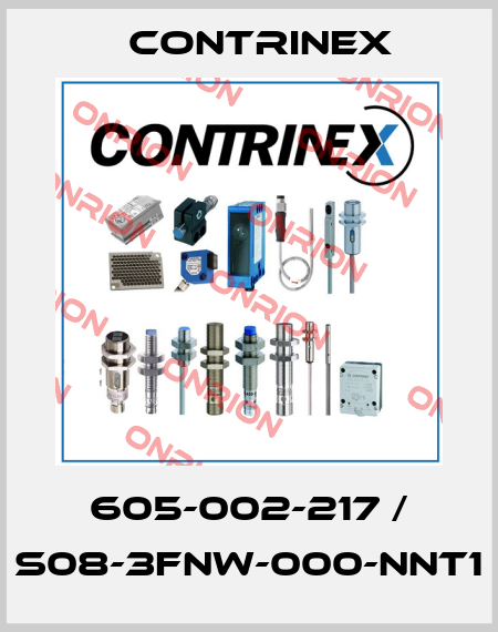 605-002-217 / S08-3FNW-000-NNT1 Contrinex