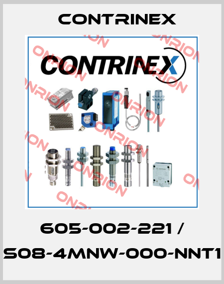 605-002-221 / S08-4MNW-000-NNT1 Contrinex