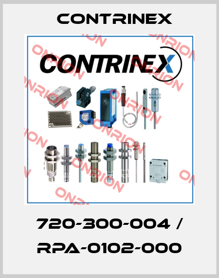 720-300-004 / RPA-0102-000 Contrinex