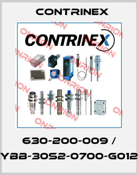 630-200-009 / YBB-30S2-0700-G012 Contrinex