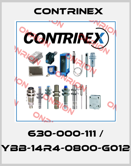 630-000-111 / YBB-14R4-0800-G012 Contrinex