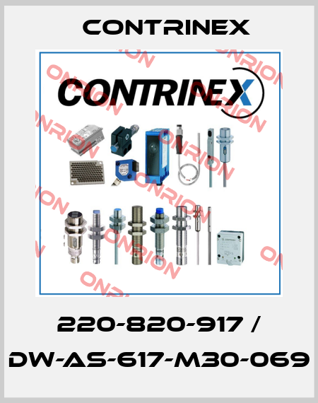 220-820-917 / DW-AS-617-M30-069 Contrinex