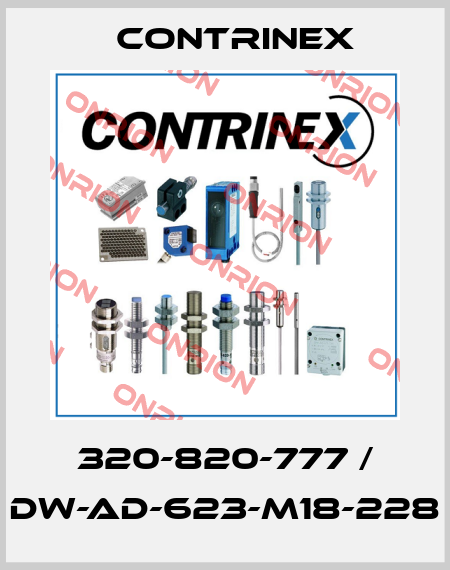 320-820-777 / DW-AD-623-M18-228 Contrinex