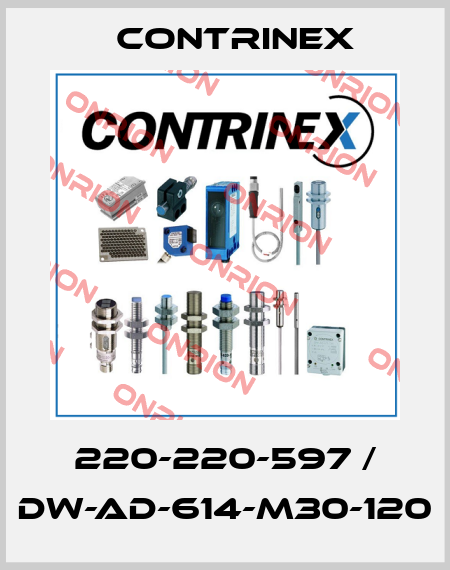 220-220-597 / DW-AD-614-M30-120 Contrinex