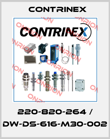 220-820-264 / DW-DS-616-M30-002 Contrinex