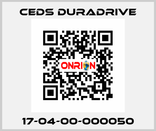 17-04-00-000050 Ceds Duradrive