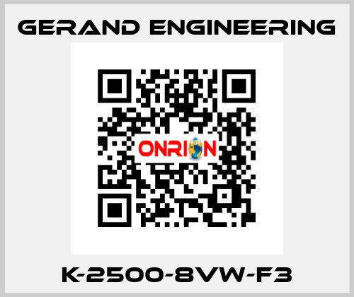 K-2500-8VW-F3 Gerand Engineering