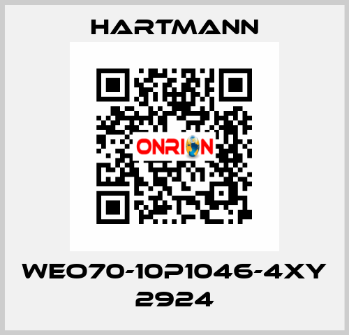 WEO70-10P1046-4XY 2924 Hartmann