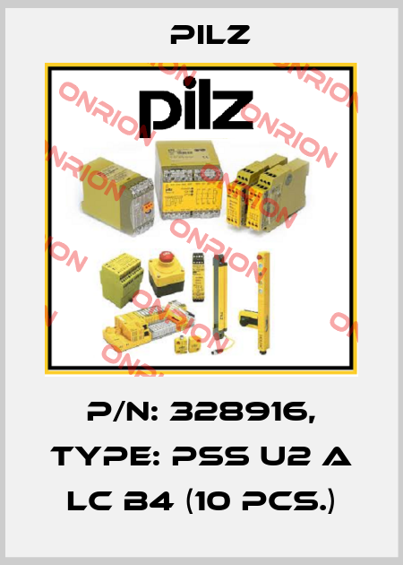 p/n: 328916, Type: PSS u2 A LC B4 (10 pcs.) Pilz