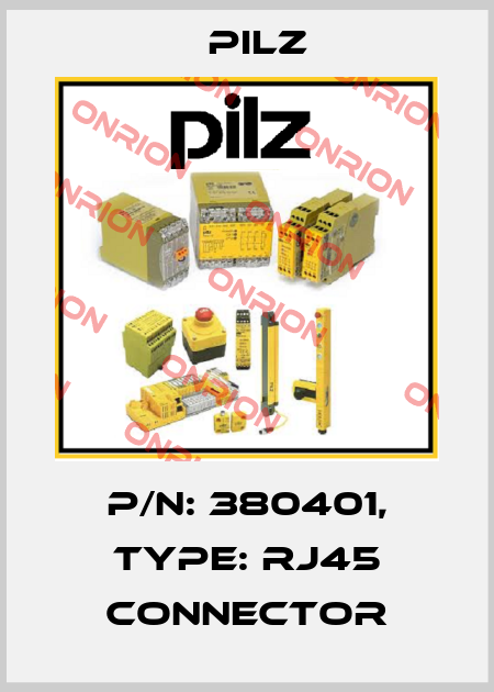 p/n: 380401, Type: RJ45 Connector Pilz