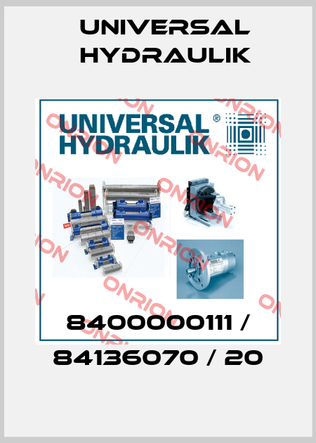 8400000111 / 84136070 / 20 Universal Hydraulik