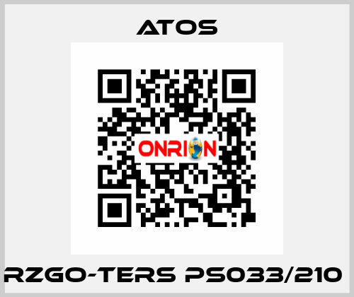 RZGO-TERS PS033/210  Atos