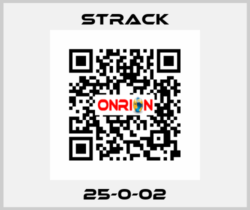 25-0-02 Strack