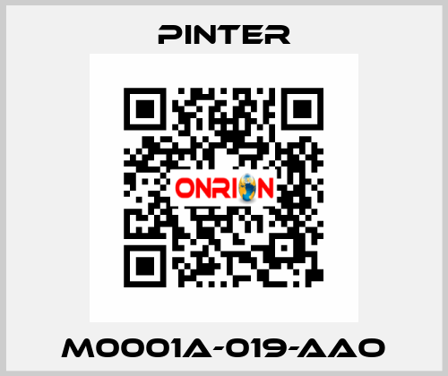 M0001A-019-AAO Pinter