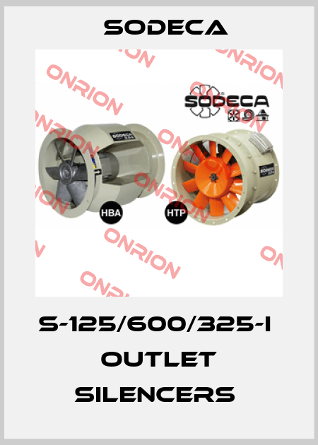 S-125/600/325-I  OUTLET SILENCERS  Sodeca