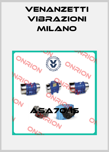 ASA70/15 Venanzetti Vibrazioni Milano