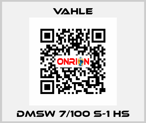 DMSW 7/100 S-1 HS Vahle