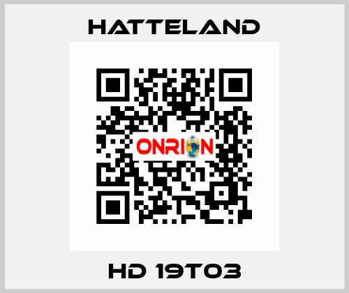 HD 19T03 HATTELAND