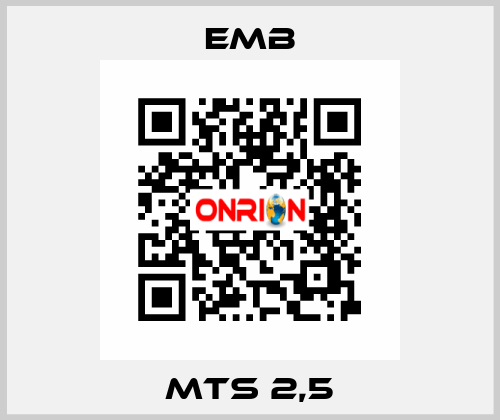 MTS 2,5 Emb